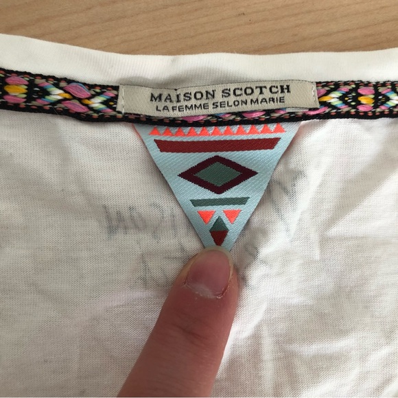 Maison Scotch graphic tee - Picture 3 of 3